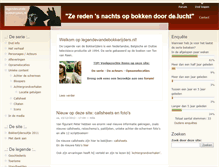 Tablet Screenshot of legendevandebokkerijders.nl